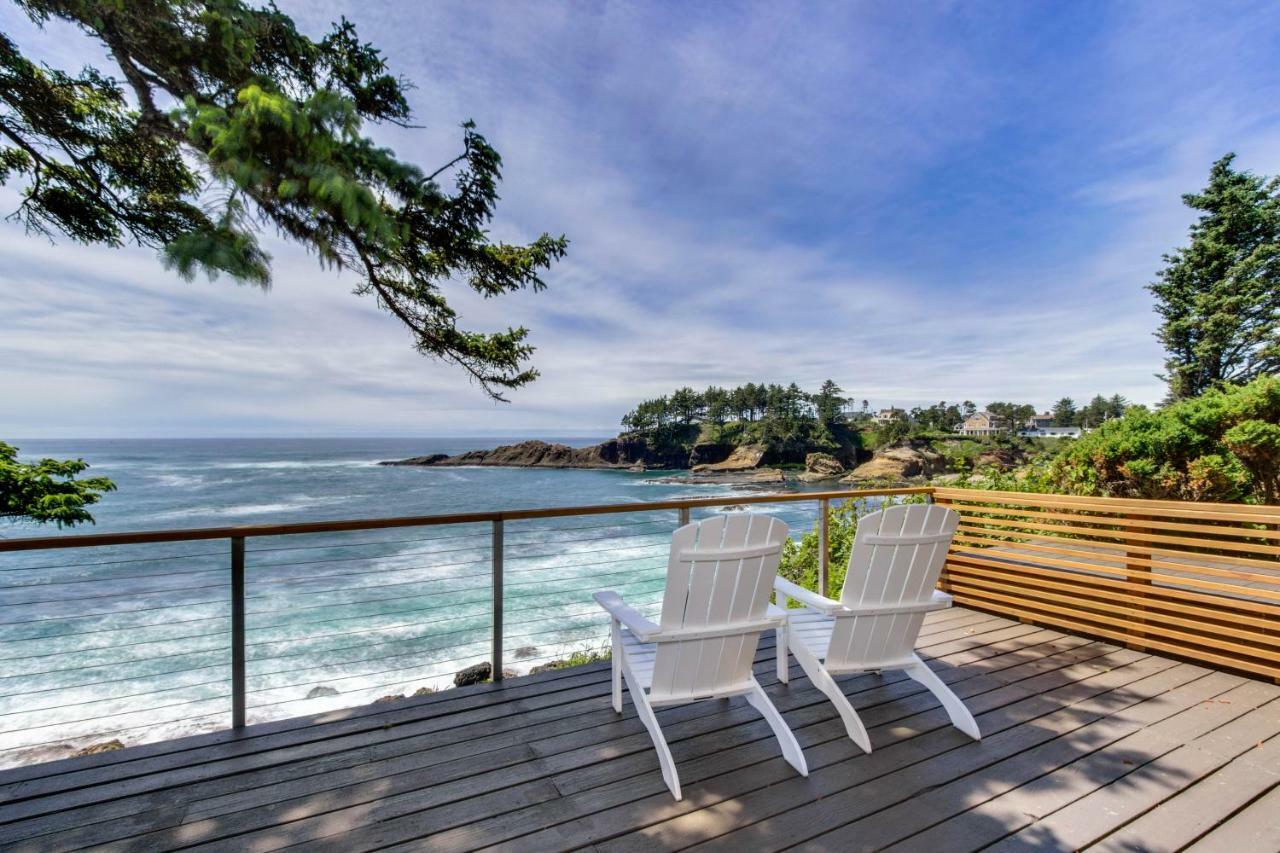 Appartement Sea Spray In Depoe Bay Extérieur photo
